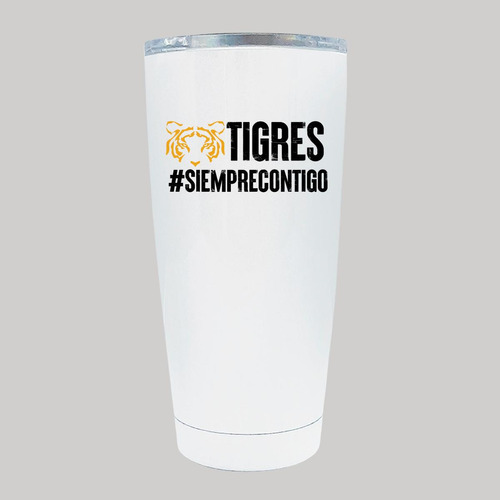 Termo Vaso Térmico Tigres Uanl Siempre Contigo 20 Oz