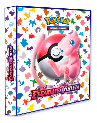 Álbum Pasta Fichário Pokemon Escarlete E Violeta 151