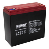 Bateria Recargable 12v 20ah Motoma Alto Ciclado Golf Moto