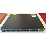 Switch Cisco Catalyst 2960 48pst-l Poe Incluye Orejas Rack