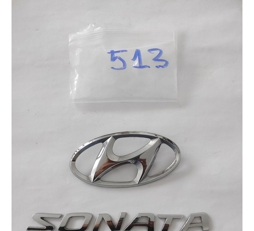 Emblemas De La Tapa Maleta Hyundai Sonata 2006-2010 Foto 5