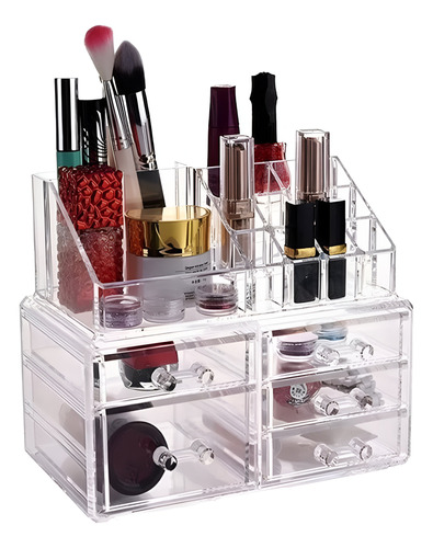 Caja Organizador Maquillaje Acrilico Organizador Cosmeticos