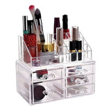Caja Organizador Maquillaje Acrilico Organizador Cosmeticos