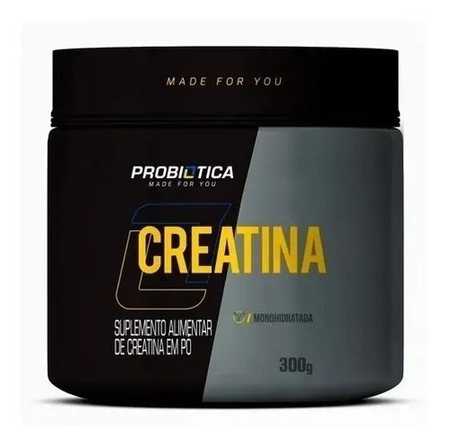 Creatina Pura Micronizada Monohidratada - 300g - Probiótica