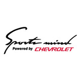  Sticker Sport Mind Chevrolet