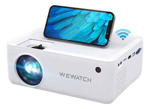 Proyector Wewatch V10: Bluetooth V5.0, Wi-fi 2.4 G, 8500 Lm