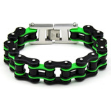 Pulsera Manilla Brazalete Cadena De Moto Acero Biker Ndp