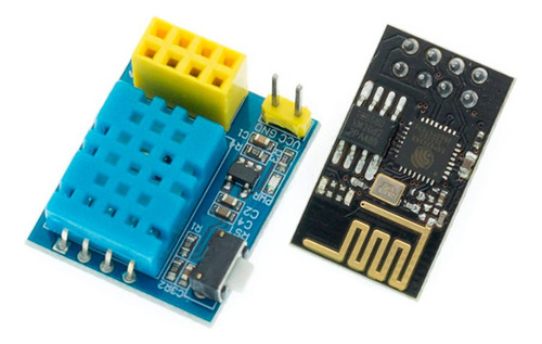 Kit Modulo Wifi Serial Esp8266 + Sensor Dht11 Temp Y Humedad