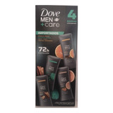 Pack 4 Dove Men+care Antitranspirantes De 74g 