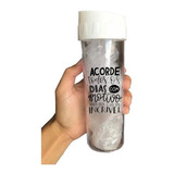 40 Garrafas Squeeze Acqua Bio Personalizada Transparente