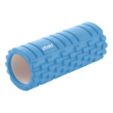 Rodillo Masajes Muscular Foam Roll Rehabilitacion Miofascial Azul Claro