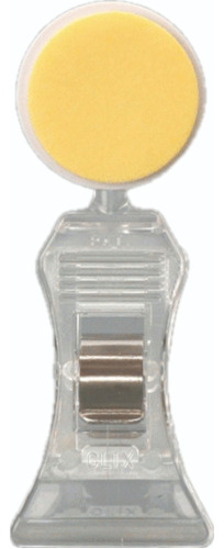 Portaprecio Clip Cartel Con Adhesivo Cristal Americano (x1)