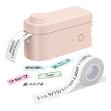 Impresora De Etiquetas Portátil Bluetooth Makeid-rosa