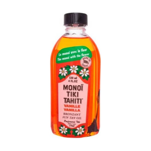 Bronceador Monoi Tiki Tahiti Vanille Vanilla 120ml