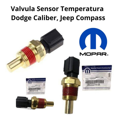 Valvula Sensor Temperatura Dodge Caliber, Jeep Compass Foto 3