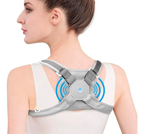 Corrector Postura Inteligente Sensor Vibración Lumbar Ny68