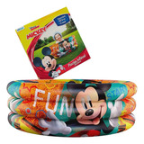 Piscina Inflável Infantil 100 Litros Mickey Premium C/ Caixa