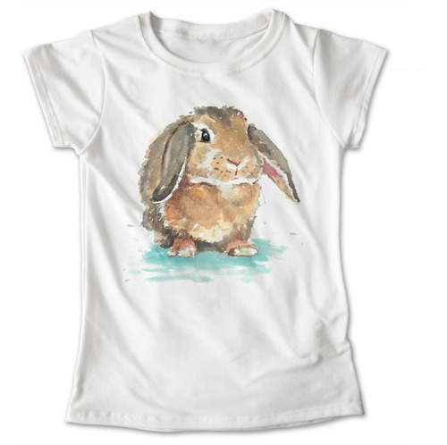 Blusa Dama Niña Conejo Rex Holandés Playera Mascota #883