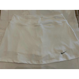 Pollera De Tenis Nike Blanca Talle M Impecable