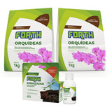 Substrato 2kg Para Orquídea Phalaenopsis + Enraizador 60ml