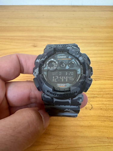 Reloj Casio G-shock Gd-120 Camuflado