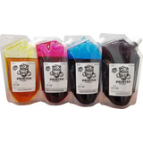 Tinta Tonoko Compatible Para Brother Db60bk Bt5001 250ml 4pz