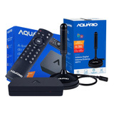 Kit Conversor Digital Dtv9000+antena Interna Dtv150 Aquário