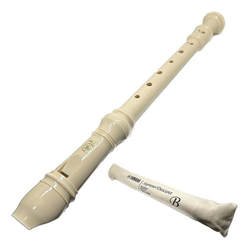 Flauta Doce Profissional Soprano Barroca Yamaha Yrs-24b Full