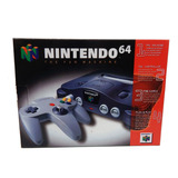Caixa Vazia Papelão Nintendo 64 Para Reposição