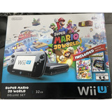 Nintendo Wii U 32gb Super Mario 3d World Deluxe Set