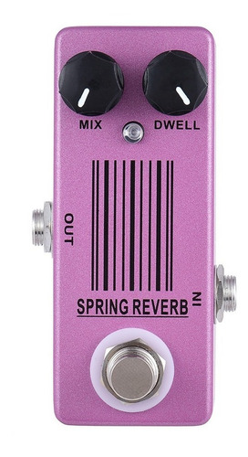 Pedal De Efeito Mosky Audio Spring Reverb Mp-51  Violeta