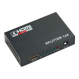 Splitter Hdmi 1 X 4 Versión 1.4 1080p 3d