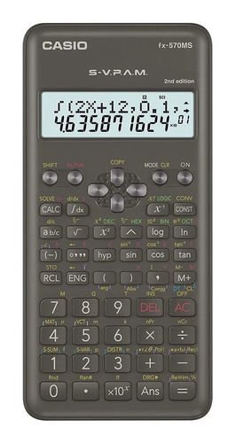 Calculadoras - Casio - Fx-570ms-2-w-dt-v