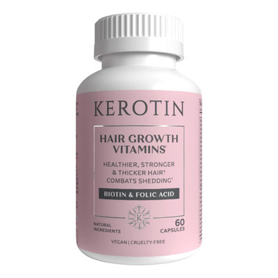 Kerotin Vitaminas Para Crecimiento De Cabello 60 Pastillas | Meses sin interés