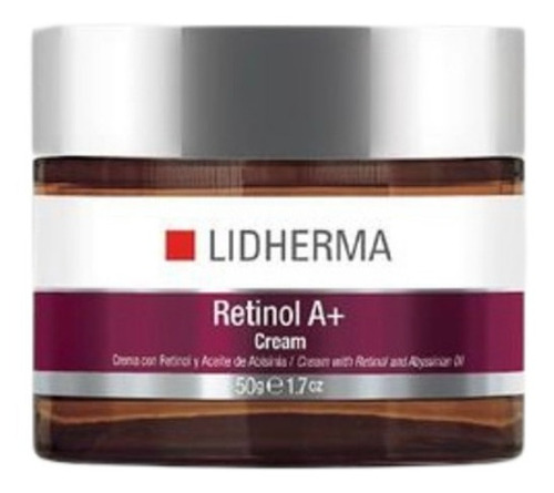 Retinol A+ Cream Lidherma Renovador Facial Antiage