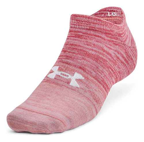 Pack 3 Calcetines Unisex Ua Essential No Show Rosa