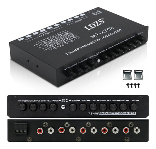 Ecualizador De Coche Ecualizador De 7 Bandas Eq Amplificador