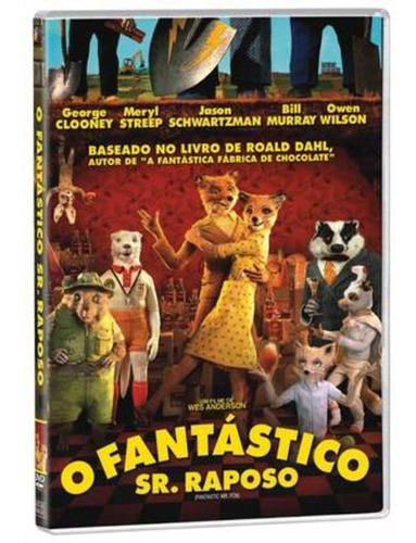 Dvd O Fantástico Sr. Raposo - Wes Anderson
