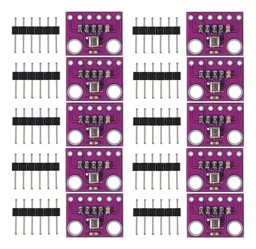 Kit 10 Pza Sensor Bme280 Version I2c Spi Arduino Presion Tem