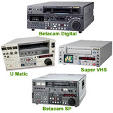 Bajadas  Betacam - Beta Digital -  Dvcam - Hi 8 -  U Matic