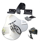 Suporte De Parede Horizontal Para Bike Mtb Ou Speed 3v Bike 