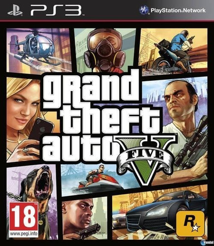 Grand Theft Auto V - Playstation 3 - Ps3 - Gta V
