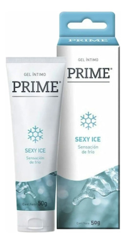 Prime Gel Íntimo Lubricante Sexy Ice Sensación De Frio 50g