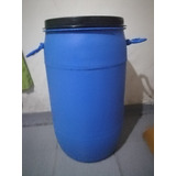 Tacho Tambor De Plástico C/ Tapa 30cm Diam. 60 Ltrs