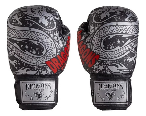 Guantes Boxeo Dragons Fit-box Premium Dragon Box Kick Thai