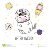 Vinil Decorativo Astronauta Infantil Juvenil Mod79