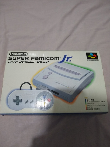 Super Famicon Jr Japonês Com 3 Jogos+super Scope+mario Paint- Todos Cib 100% Originais Top