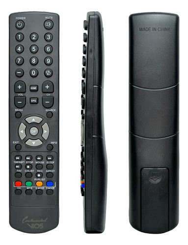Control Vios Smart Tv Pantalla Vi-92464 Mouse + Funda Y Pila