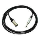 Cable Xlr Macho A Plug 6.3 Mono De 1 Mt