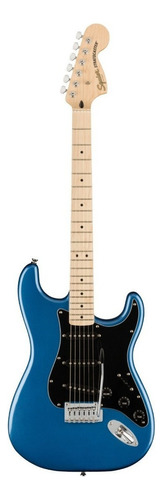 Guitarra Eléctrica Squier By Fender Affinity Series Stratocaster De Álamo Lake Placid Blue Brillante Con Diapasón De Arce